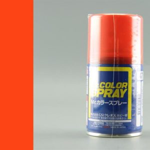 100 ml. Clear Red Sprey Mr.Color Serisi Maket Boyası, Mr.Hobby S047