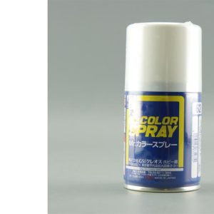 100 ml. Flat White Sprey Mr.Color Serisi Maket Boyası, Mr.Hobby S062
