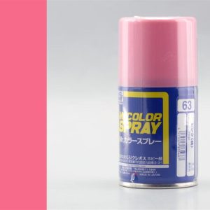100 ml. Pink Sprey Mr.Color Serisi Maket Boyası, Mr.Hobby S063