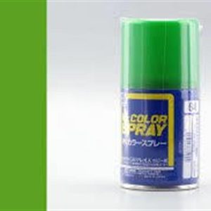 100 ml. Yellow Green Sprey Mr.Color Serisi Maket Boyası, Mr.Hobby S064