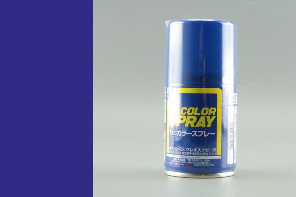 100 ml. Bright Blue Sprey Mr.Color Serisi Maket Boyası, Mr.Hobby S065