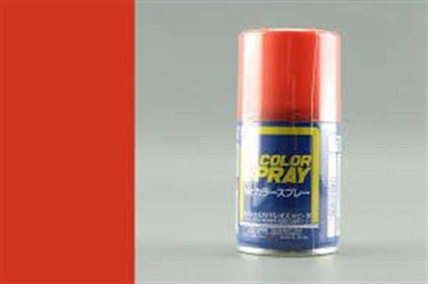 100 ml. Shine Red Sprey Mr.Color Serisi Maket Boyası, Mr.Hobby S079