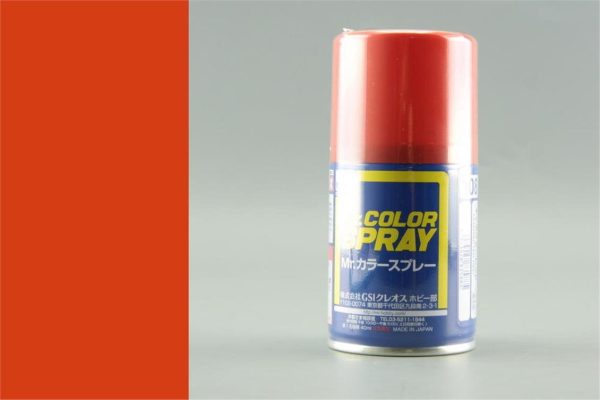 100 ml. Character Red Sprey Mr.Color Serisi Maket Boyası, Mr.Hobby S108
