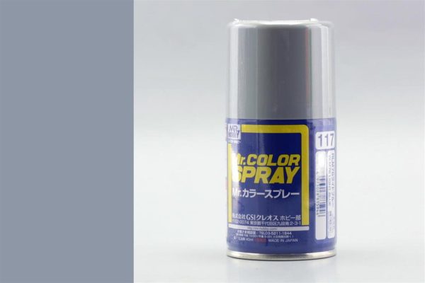 100 ml. RLM76 Light Blue Sprey Mr.Color Serisi Maket Boyası, Mr.Hobby S117