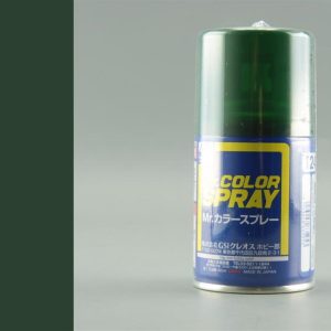 100 ml. Dark Green (Mitsubishi) Sprey Mr.Color Serisi Maket Boyası, Mr.Hobby S124