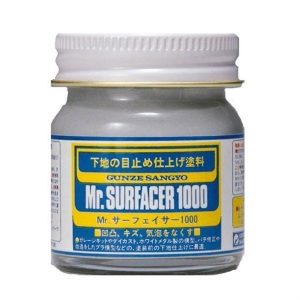 40 ml. Mr.Surfacer 1000 Gri Astar Maket Boyası, Mr.Hobby SF284