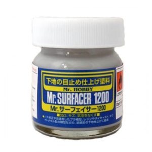 40 ml. Mr.Surfacer 1200 Gri Astar Maket Boyası, Mr.Hobby SF286