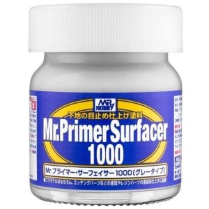 40 ml. Mr.Primer Surfacer 1000 Gri Astar Maket Boyası, Mr.Hobby SF287