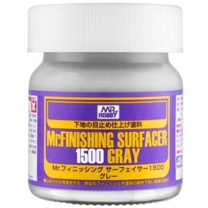 40 ml. Mr.Finishing Surfacer 1500 Gri Astar Maket Boyası, Mr.Hobby SF289