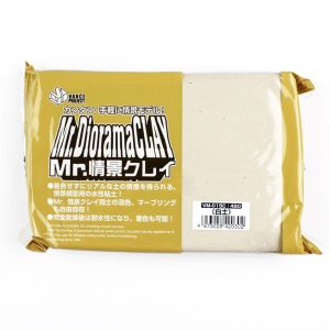 Mr.Clay Beyaz Toprak Yüzey Dokusu 300 gr., Mr.Hobby VM015C