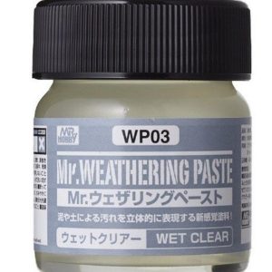 40 ml. Mr.Weathering Paste Wet Clear Eskitme Macunu, Mr.Hobby WP03