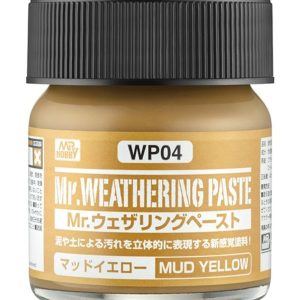 40 ml. Mr.Weathering Paste Mud Yellow Eskitme Macunu, Mr.Hobby WP04