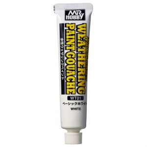 20 ml. Basic White Su Bazlı Guaj Eskitme Boyası, Mr.Hobby WT01