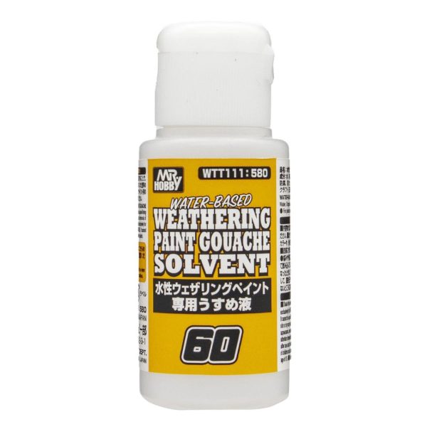 60 ml. Su Bazlı Guaj Eskitme Boyası Tineri, Mr.Hobby WTT111