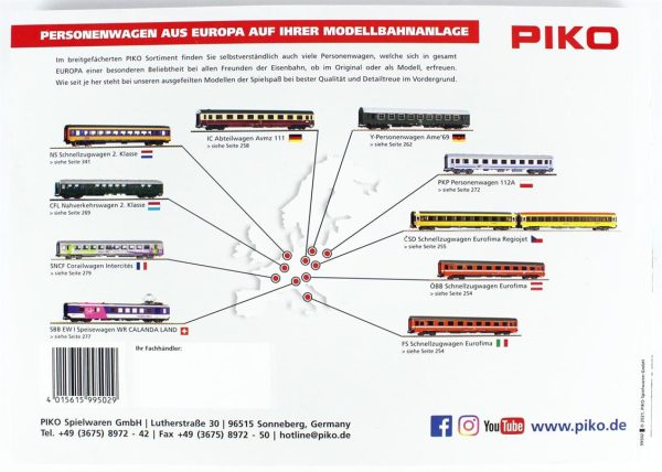 H0 Catalogue 2022-Almanca, Piko 99502 - Görsel 2
