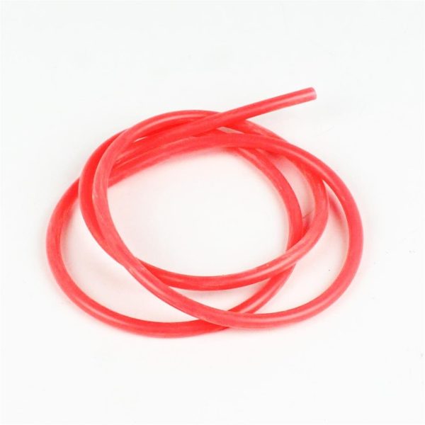 Silikon Nitro Yakıtı Hortumu Turuncu 1 Metre D5.2×?2.5 mm., Haoye HY005-00606