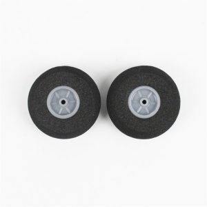 Süper Hafif Tekerlek Sünger Lastikli Gri D35×?2×H12 mm 1.8 gr 2 Adet, Haoye HY006-00104