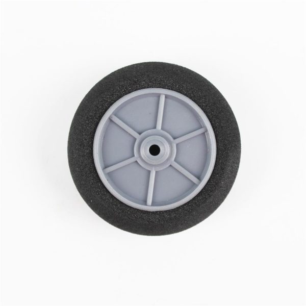 Süper Hafif Tekerlek Sünger Lastikli Gri Jantlı D50×?3×H18.5 mm 8.0 gr 2 Adet, Haoye HY006-00107