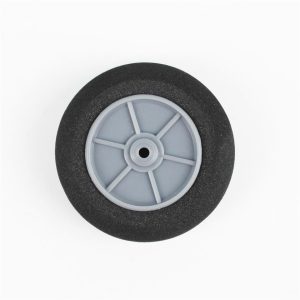 Süper Hafif Tekerlek Sünger Lastikli Gri Jantlı D55×?3×H18.5 mm 8.5 gr 2 Adet, Haoye HY006-00108