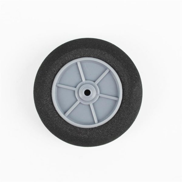 Süper Hafif Tekerlek Sünger Lastikli Gri Jantlı D55×?3×H18.5 mm 8.5 gr 2 Adet, Haoye HY006-00108