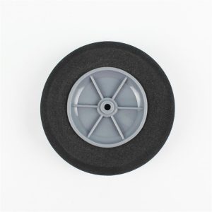 Süper Hafif Tekerlek Sünger Lastikli Gri Jantlı D85×?4×H24 mm 20.4 gr 2 Adet, Haoye HY006-00114