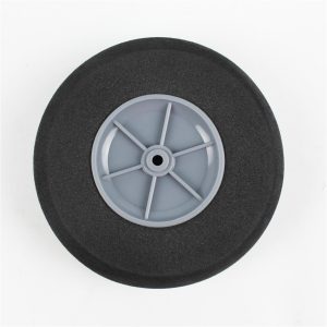 Süper Hafif Tekerlek Sünger Lastikli Gri Jantlı D100×?4×H30 mm 27.6 gr 2 Adet, Haoye HY006-00117