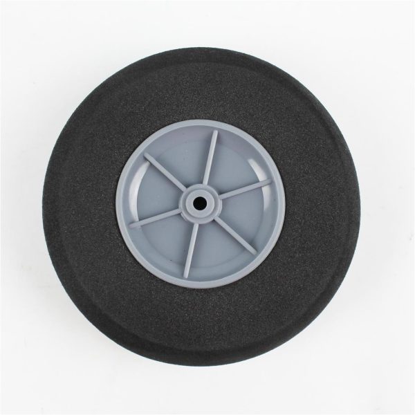 Süper Hafif Tekerlek Sünger Lastikli Gri Jantlı D100×?4×H30 mm 27.6 gr 2 Adet, Haoye HY006-00117