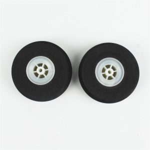 Süper Hafif Tekerlek Sünger Lastikli Beyaz Jantlı D70×?4×H21 mm 2 Adet, Haoye HY006-00507