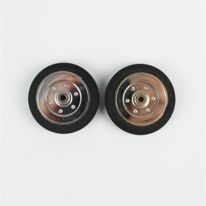 Süper Hafif Tekerlek Sünger Lastikli Elektroliz Jantlı D40×?3×H9 mm 2 Adet, Haoye HY006-03103