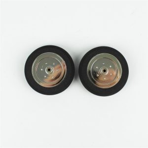 Süper Hafif Tekerlek Sünger Lastikli Elektroliz Jantlı D58×?3×H15 mm 2 Adet, Haoye HY006-03106