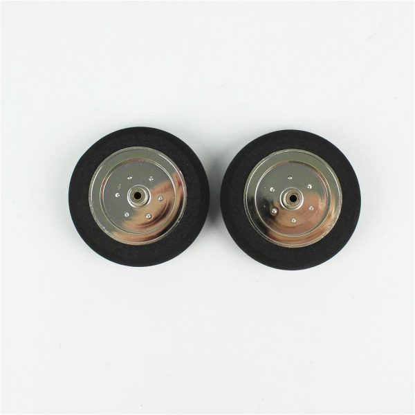 Süper Hafif Tekerlek Sünger Lastikli Elektroliz Jantlı D58×?3×H15 mm 2 Adet, Haoye HY006-03106