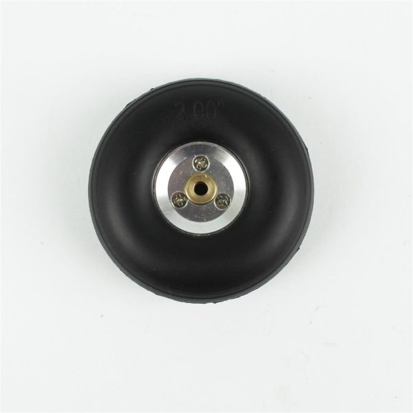 PU Lastikli Alüminyum Jantlı Tekerlek D51x?3.0xH18.5 mm., Haoye HY006-03201