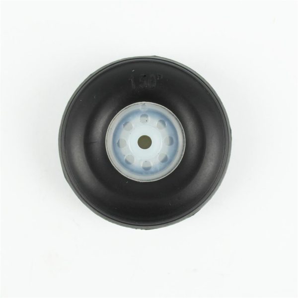 PU Lastikli Jantlı Tekerlek 1.5×?3×H14 mm. 5 gr 2 Adet, Haoye HY006-03303