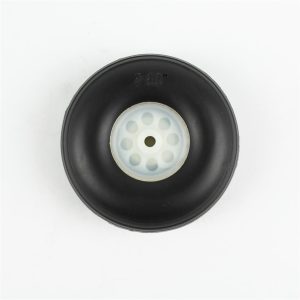 PU Lastikli Jantlı Tekerlek 2×?3×H20 mm. 10 gr 2 Adet, Haoye HY006-03305