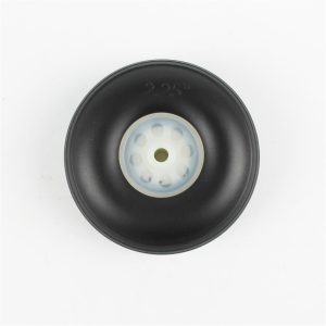 PU Lastikli Jantlı Tekerlek 2.25×?4×H22 mm. 15 gr 2 Adet, Haoye HY006-03306