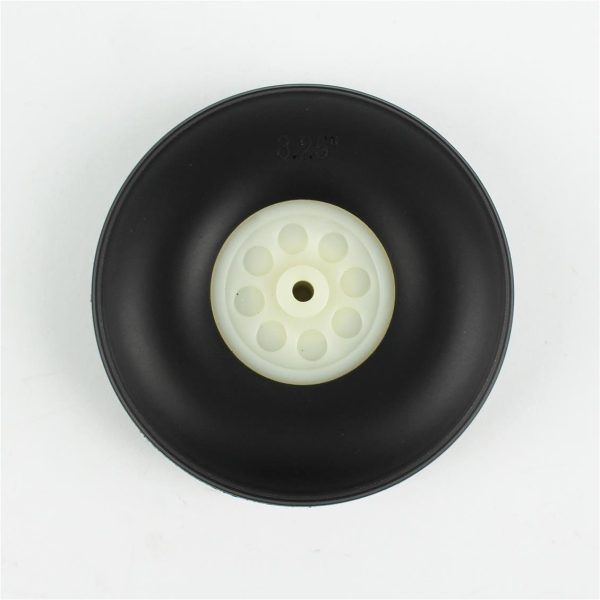 PU Lastikli Jantlı Tekerlek 3.25×?4×H30 mm. 38 gr 2 Adet, Haoye HY006-03310