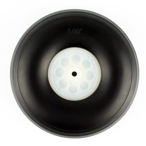 PU Lastikli Jantlı Tekerlek 5×?5×H46 mm. 110 gr 2 Adet, Haoye HY006-03316