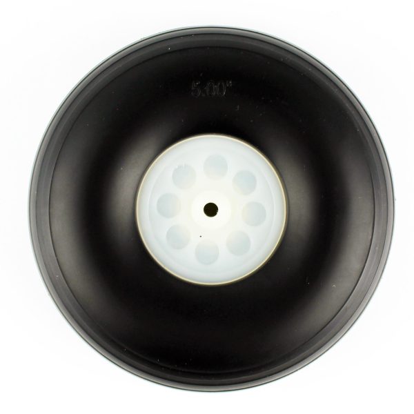 PU Lastikli Jantlı Tekerlek 5×?5×H46 mm. 110 gr 2 Adet, Haoye HY006-03316