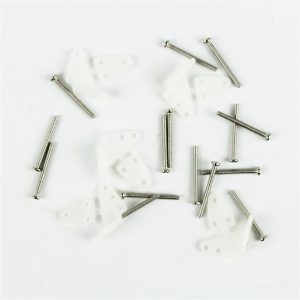Küçük Boy Yeke ve Vidaları 13.5×16 mm 5 Adet, Haoye HY007-00501A