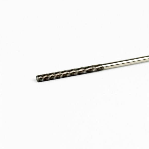 Paslanmaz Çelik Push Rod Teli M3×L300 mm. 4 Adet, Haoye HY016-00109