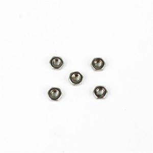 Paslanmaz Çelik Somun 2 mm 5 Adet, Haoye HY017-03201