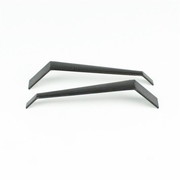 Extra 260 Tip-2 Karbon Fiber İniş Takımı 2 Parça H110 mm. A:110 B:40 C:20 D:110 H:105 mm. 11.4gr., Haoye HY032-00102