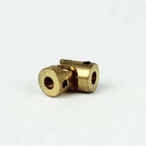 Mafsallı Tekne Şaft Kaplini Bakır D7×L13 mm. ?3×?3 mm 2.6gr., Haoye HY038-03201F