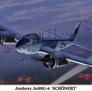 1/72 Junkers JU88G-6 Schönert Savaş Uçağı Maketi, Hasegawa 01955