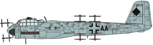 1/72 Junkers JU88G-6 Schönert Savaş Uçağı Maketi, Hasegawa 01955 - Görsel 2