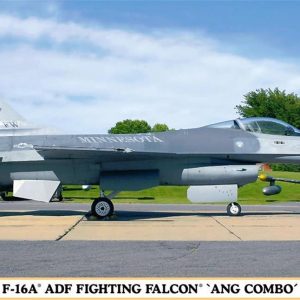 1/72 F-16A Fighting Falcon ANG COMBO Savaş Uçağı Maketi, Hasegawa 01962