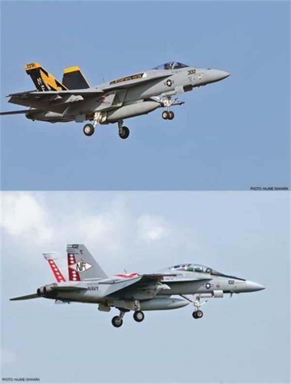 1/72 F/A-18E/F Super Hornet US Naval Aviat Savaş Uçağı Maketi, Hasegawa 01963 - Görsel 2