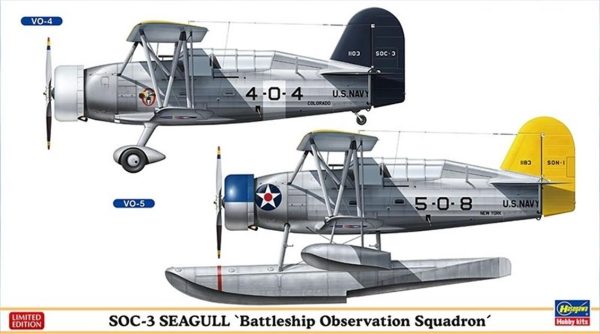 1/72 SOC-3 Seagull Savaş Uçağı Maketi, Hasegawa 02252