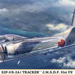 1/72 S2F-1 (S-2A) Tracker JMSDF 51st FS Savaş Uçağı Maketi, Hasegawa 02266