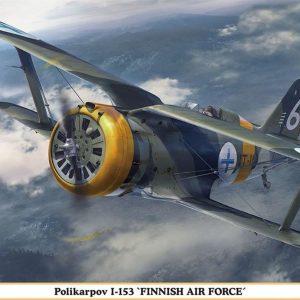 1/48 Polikarpov I-153 (Finlandiya Hava Kuvvetleri) Savaş Uçağı Maketi, Hasegawa 07461